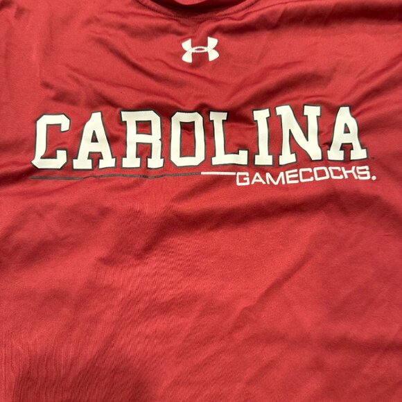 Under Armour South Carolina Gamecocks HeatGear T-Shirt Men’s XL Red sports - Picture 3 of 7